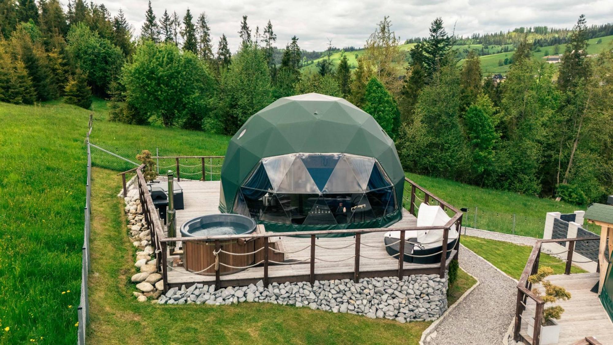 Goralski Harem Osada Glamp & Glass Z Jacuzzi I Balia *