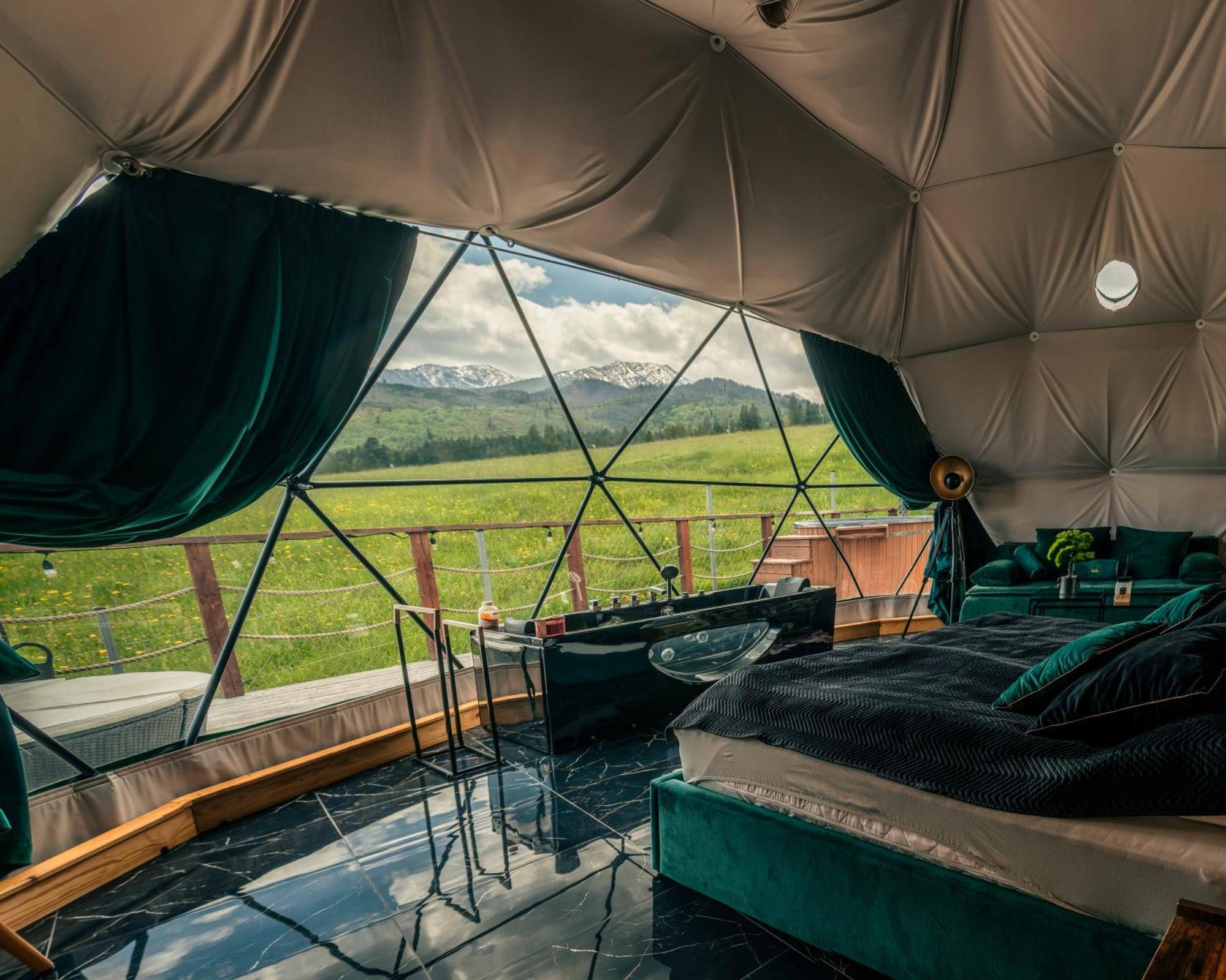 Goralski Harem Osada Glamp & Glass Z Jacuzzi I Balia * Zakopane