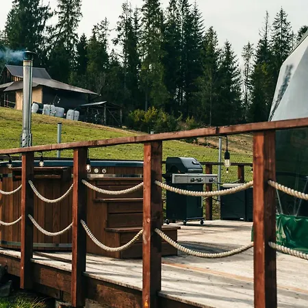 Goralski Harem Osada Glamp & Glass Z Jacuzzi I Balia Zakopane Exterior photo