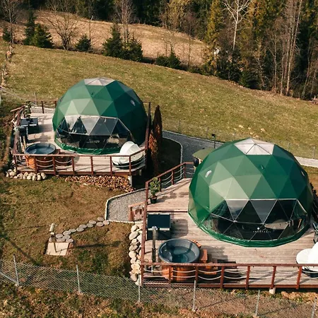 Goralski Harem Osada Glamp & Glass Z Jacuzzi I Balia Zakopane Exterior photo