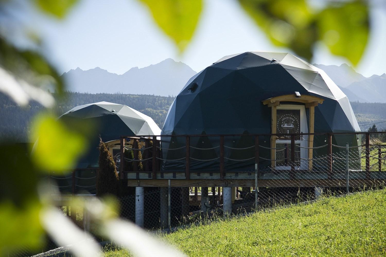 Goralski Harem Osada Glamp & Glass Z Jacuzzi I Balia Luxury tent *