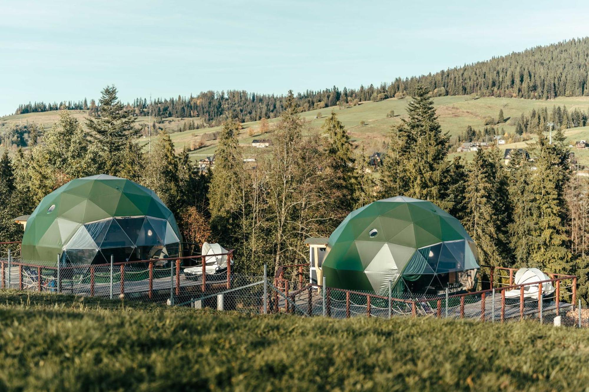 Goralski Harem Osada Glamp & Glass Z Jacuzzi I Balia Luxury tent *