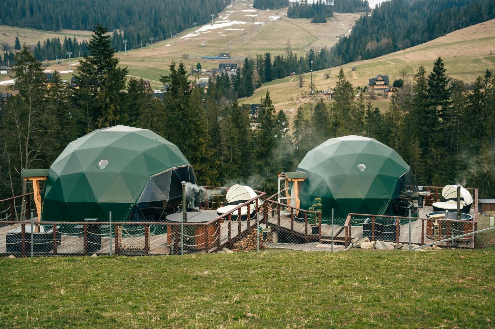 Goralski Harem Osada Glamp & Glass Z Jacuzzi I Balia Luxury tent *