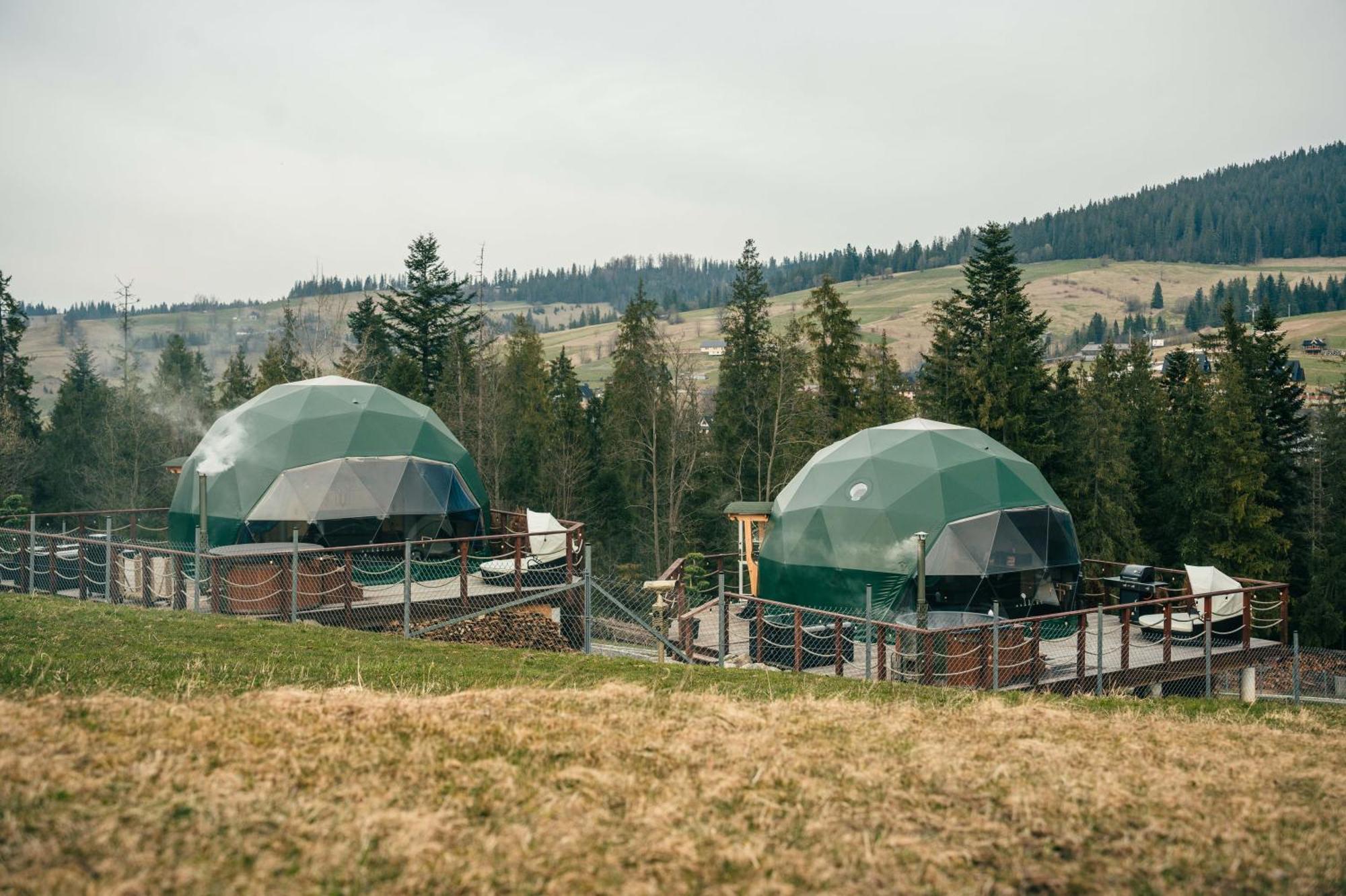 Luxury tent Goralski Harem Osada Glamp & Glass Z Jacuzzi I Balia *
