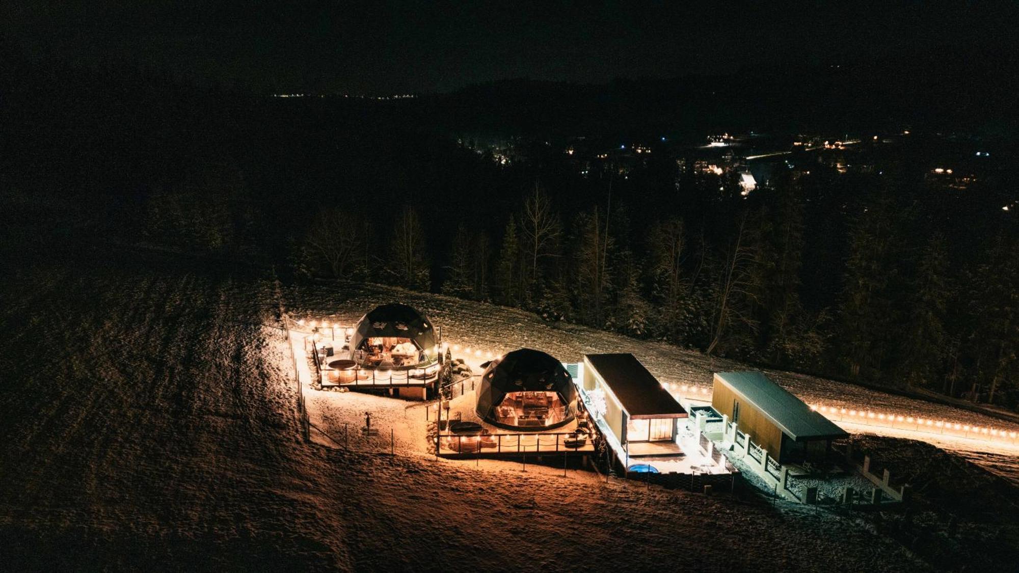Luxury tent Goralski Harem Osada Glamp & Glass Z Jacuzzi I Balia *