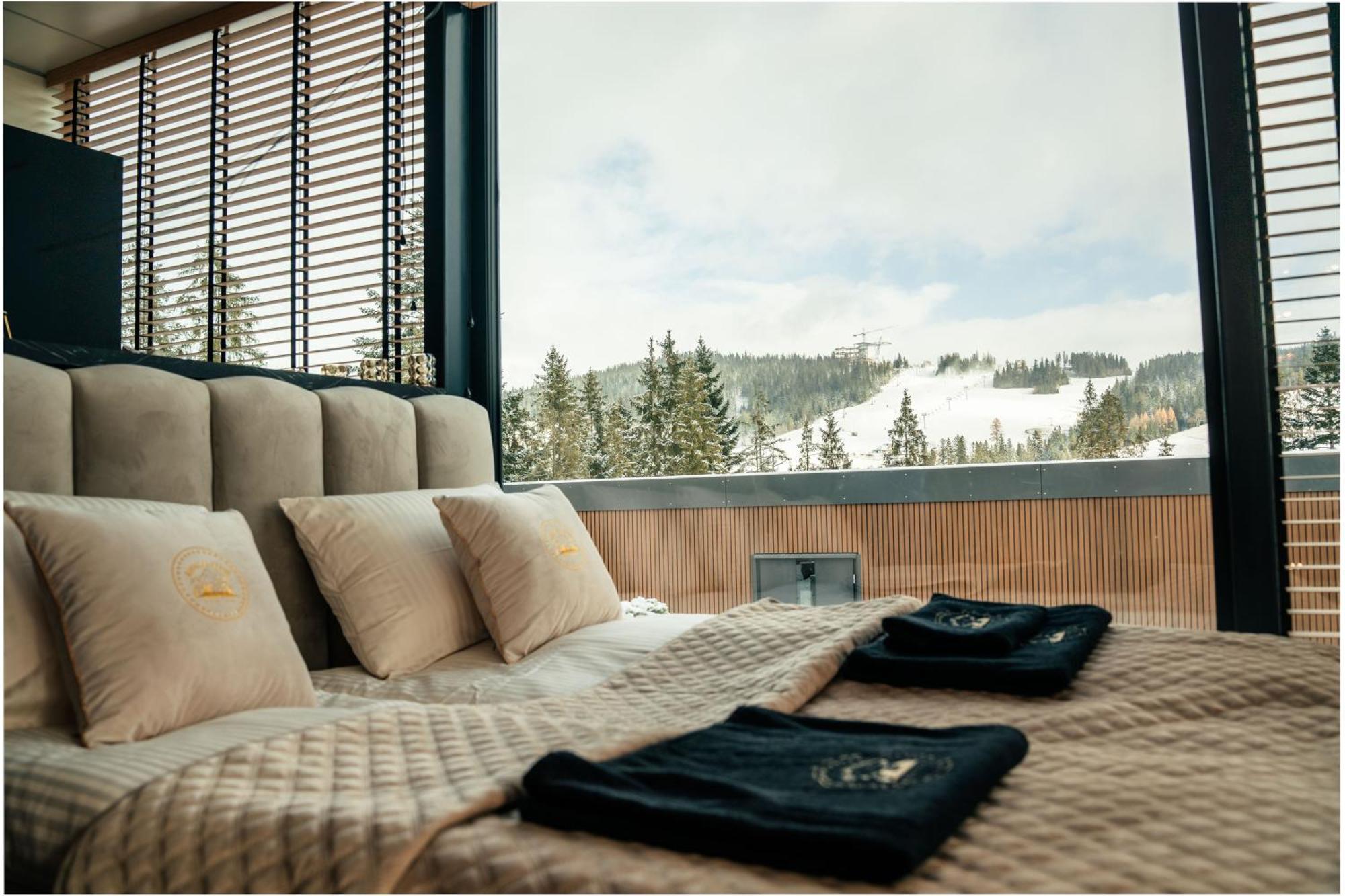 Goralski Harem Osada Glamp & Glass Z Jacuzzi I Balia Luxury tent Zakopane